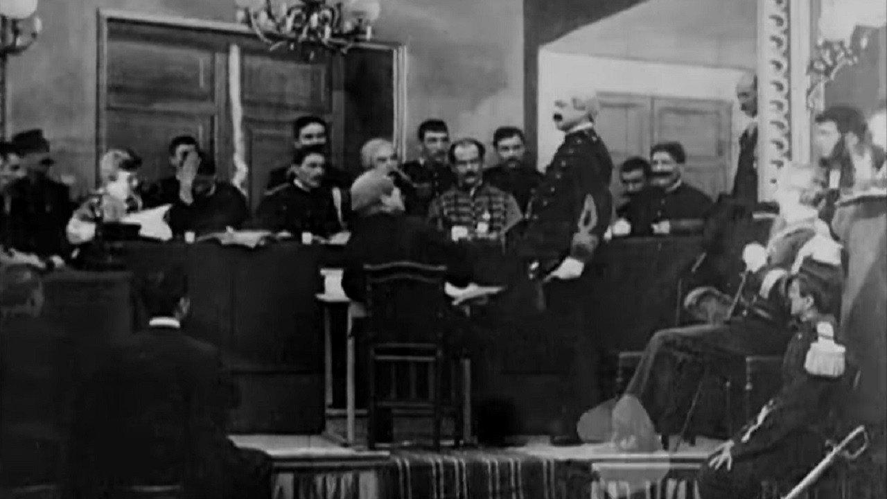 The Dreyfus Affair 1899 movie scene