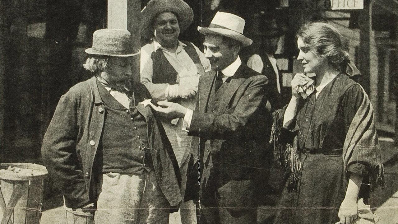 Our New Minister 1913 movie scene