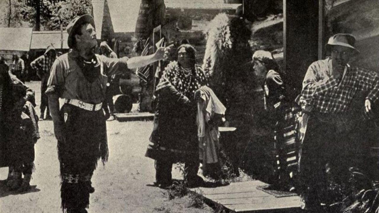 The Call of the North 1914 movie scene