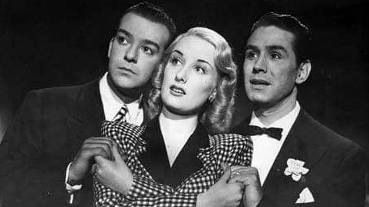 Cinco besos 1946 movie scene
