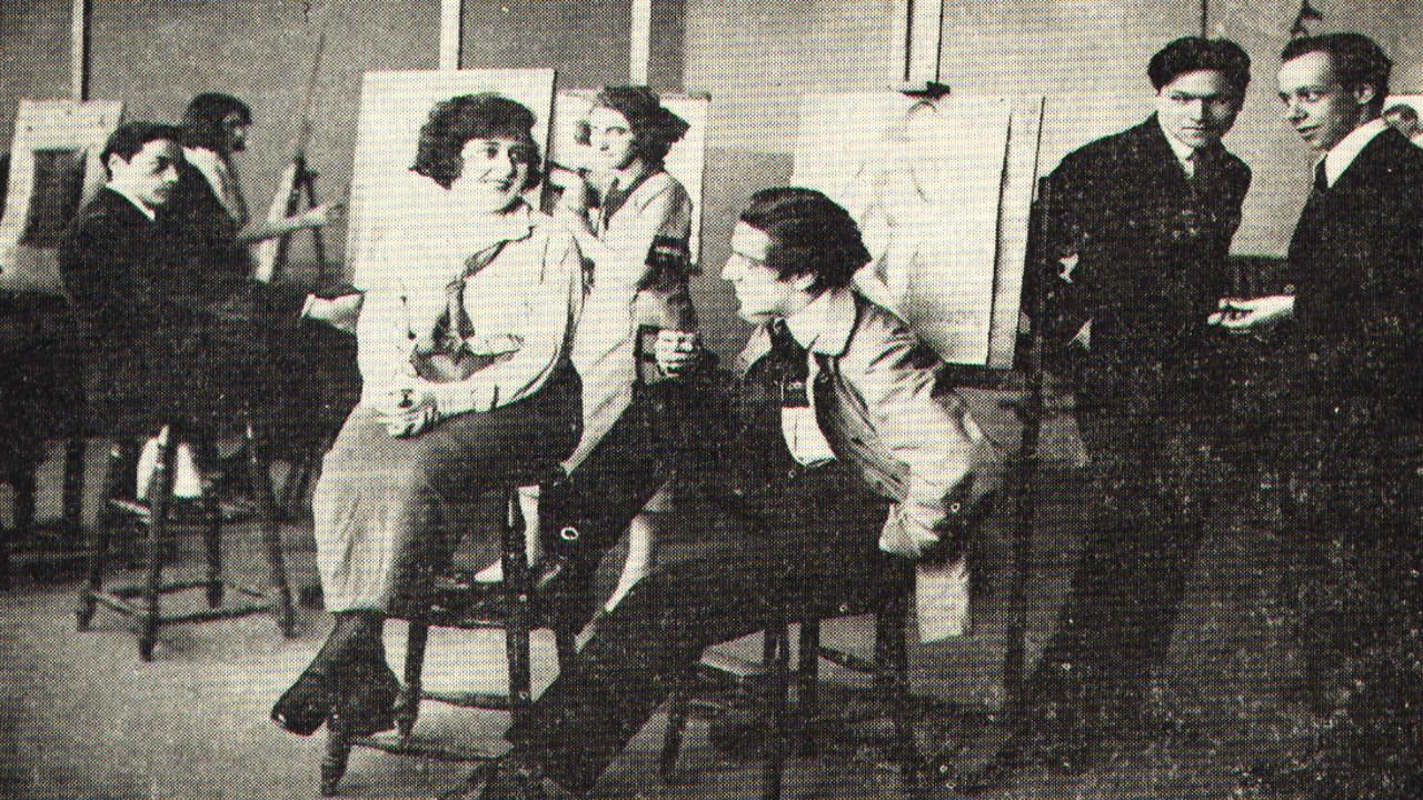 Los Payasos se van 1921 movie scene