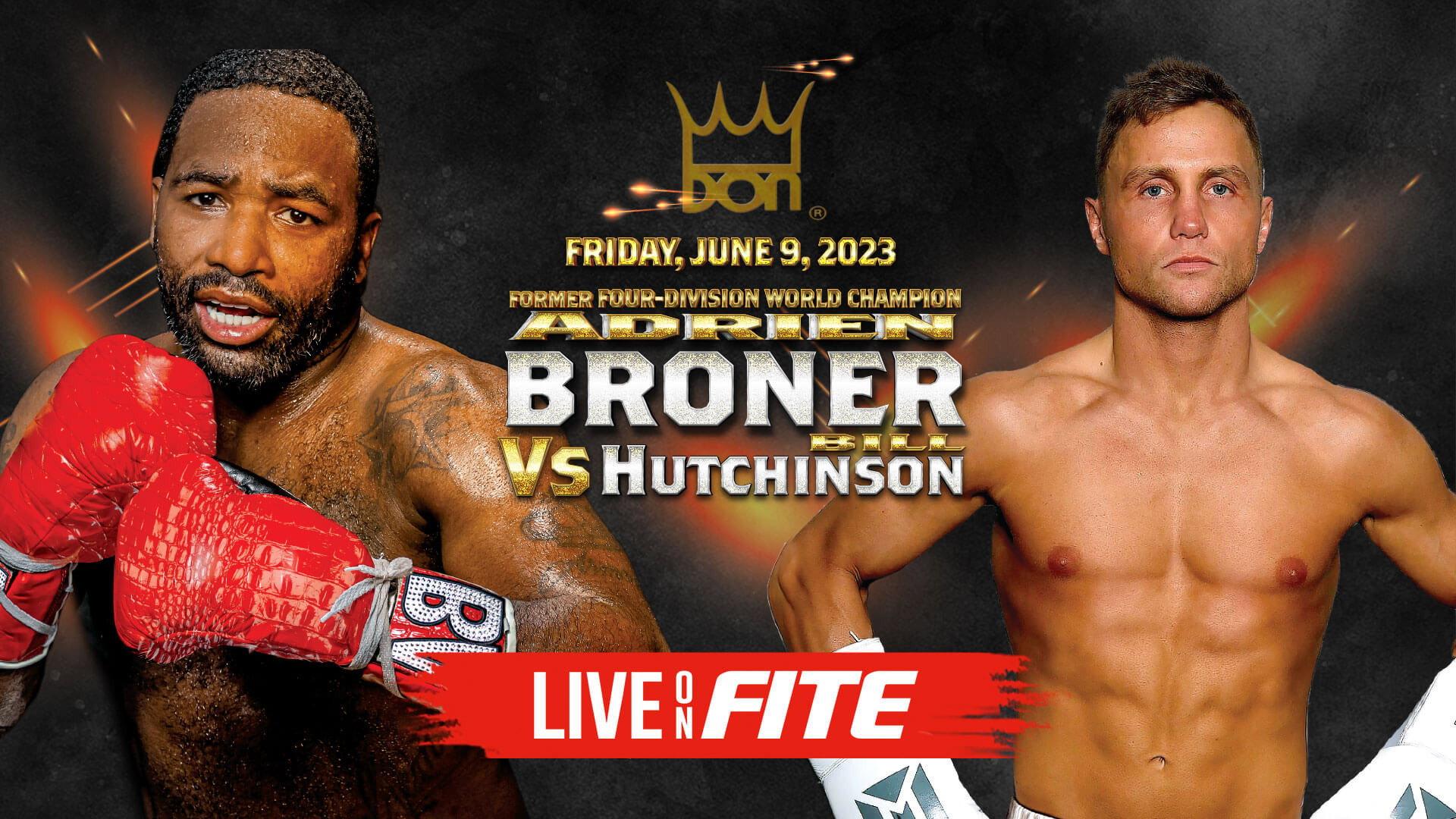 Adrien Broner vs. Bill Hutchinson 2023 movie scene