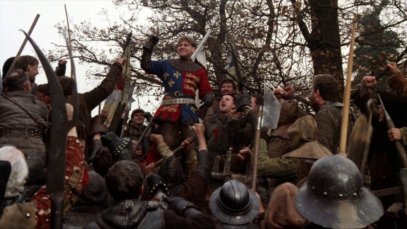 Henry V 1989 movie scene