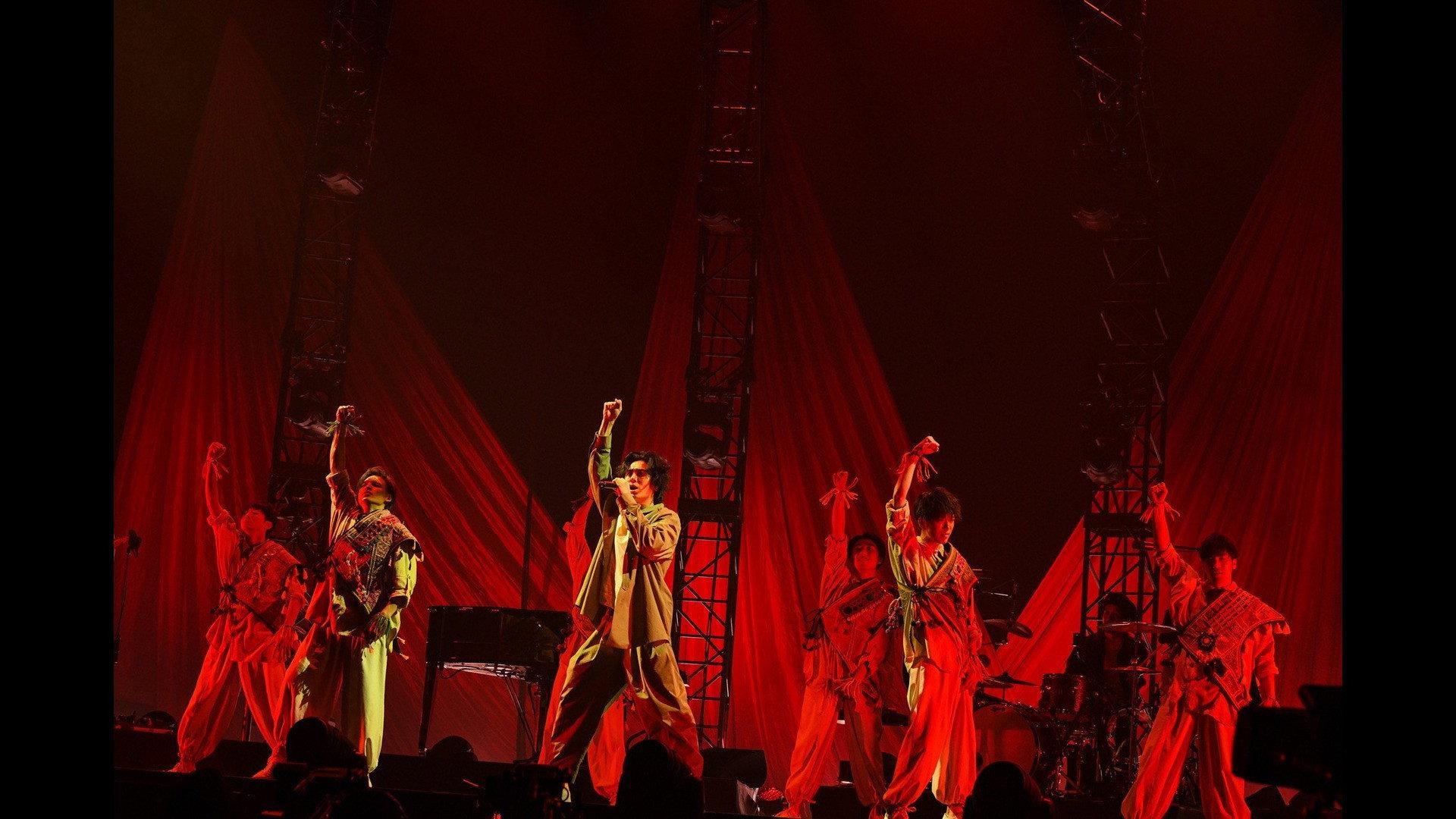 Fujii Kaze "HELP EVER ARENA TOUR" 2022 movie scene