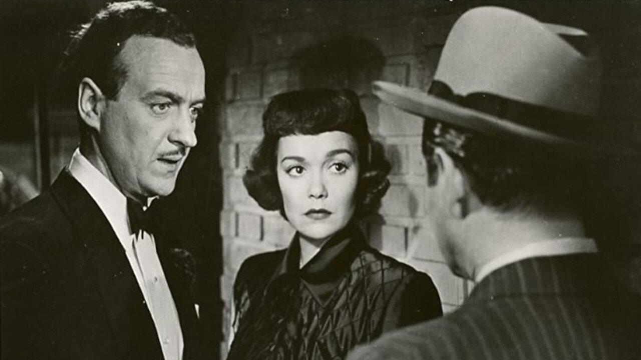 A Kiss in the Dark 1949 movie scene
