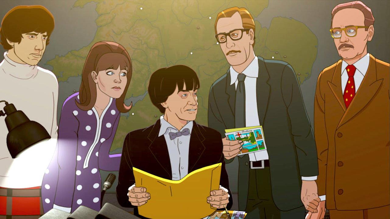 Doctor Who: The Faceless Ones 2020 movie scene