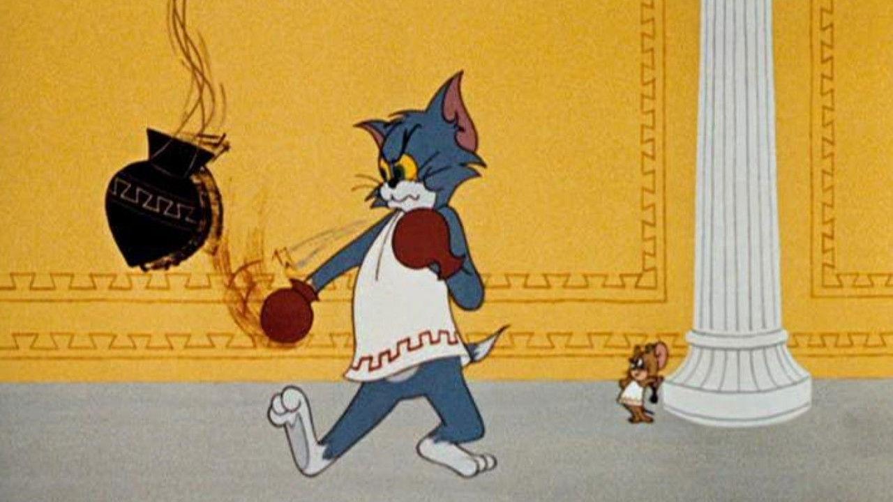 It's Greek to Me-ow! 1961 movie scene