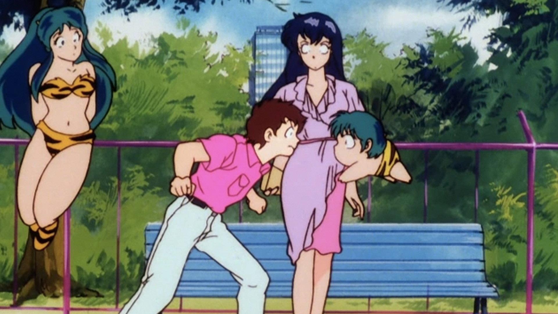 Urusei Yatsura: Date with a Spirit 1991 movie scene