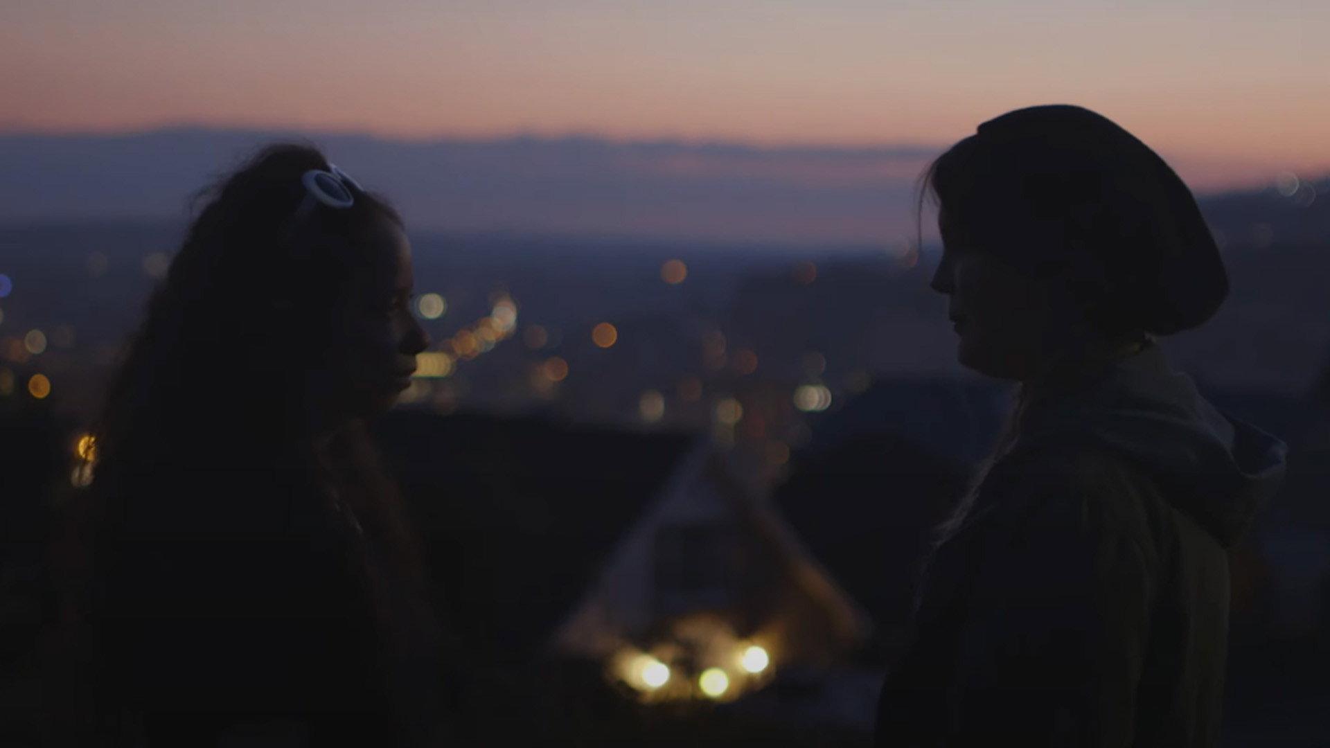 Luna and Riley 2019 movie scene
