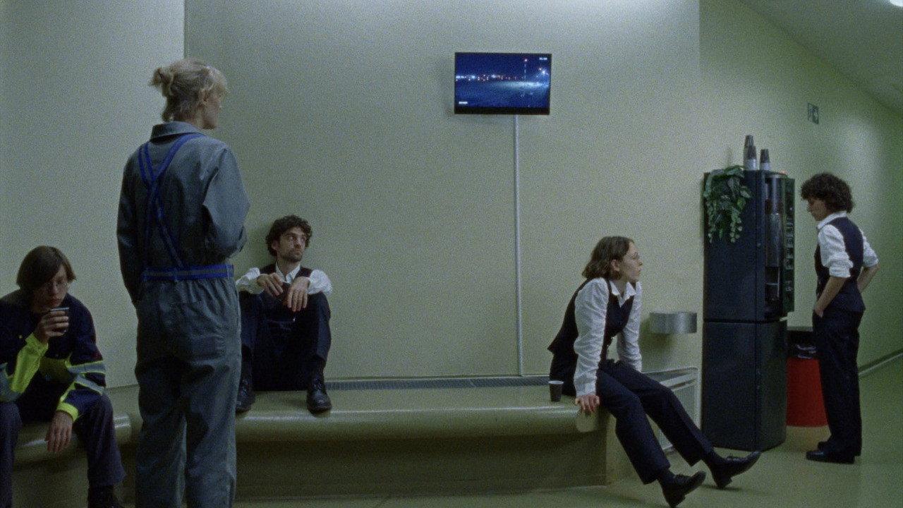 Last Call Blue 2025 movie scene
