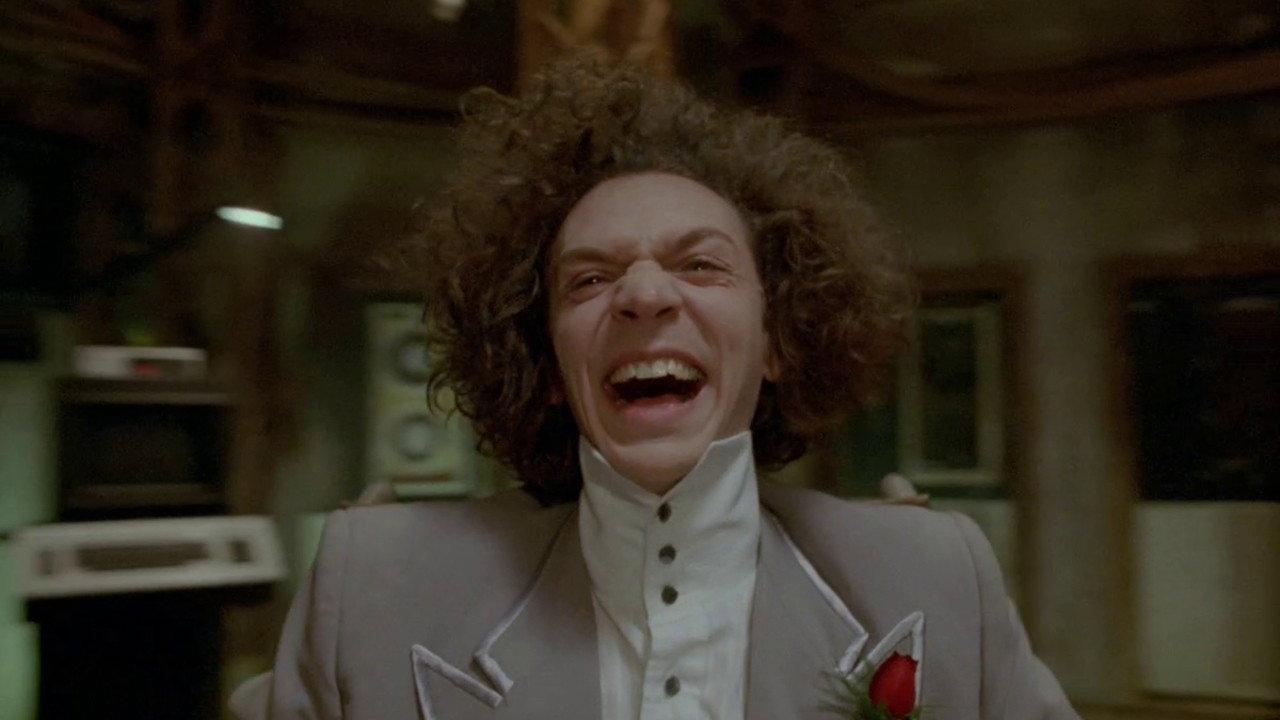 Four Stiffs and a Trombone 1991 movie scene