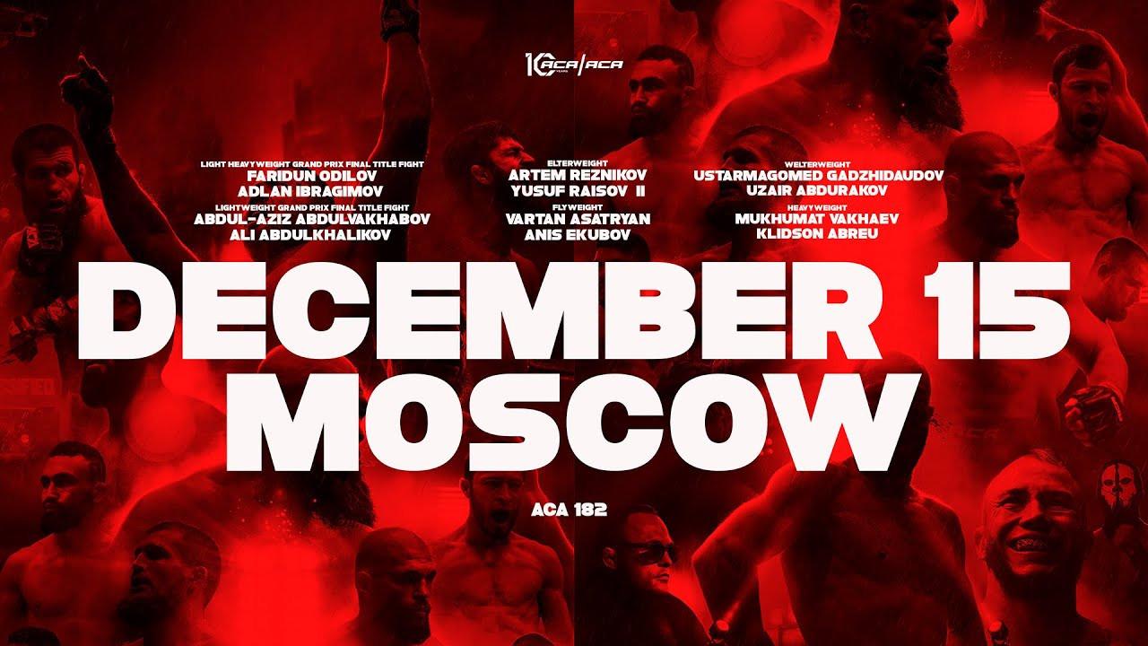 ACA 182: Odilov vs. Ibragimov 2024 movie scene