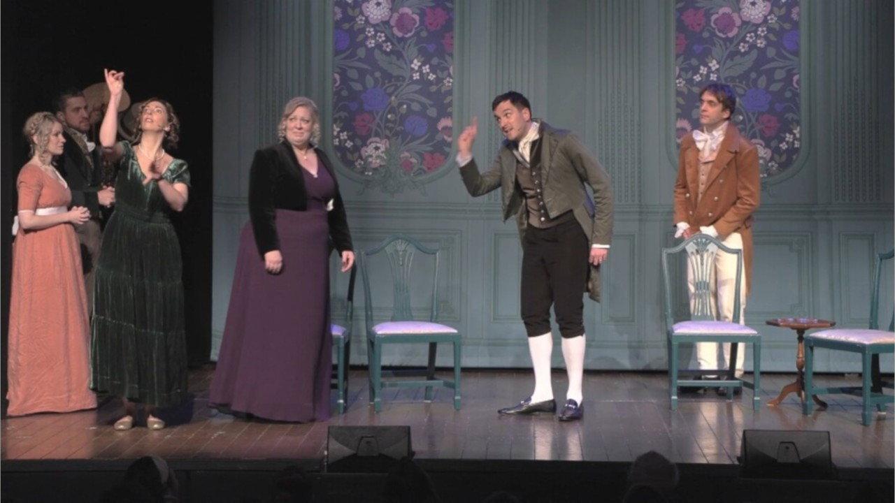 Austentatious - I Don't Think So, Sir 2024 movie scene