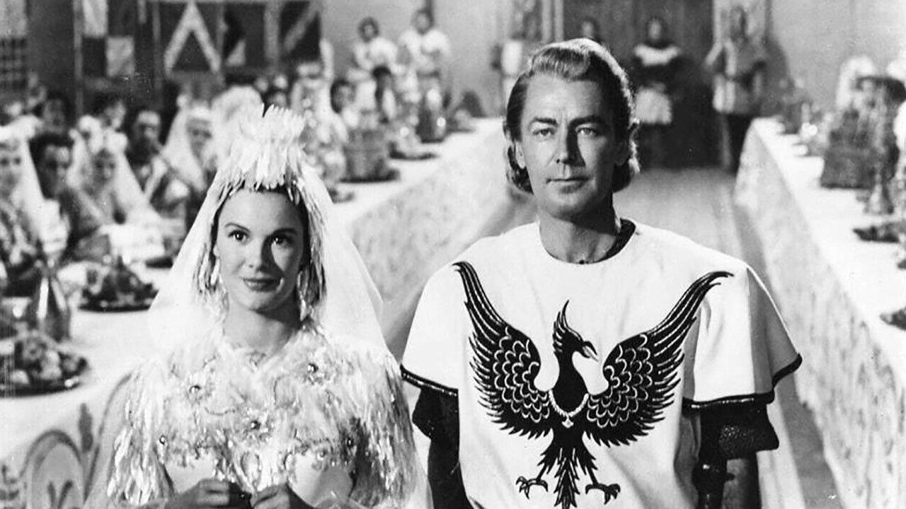 The Black Knight 1954 movie scene