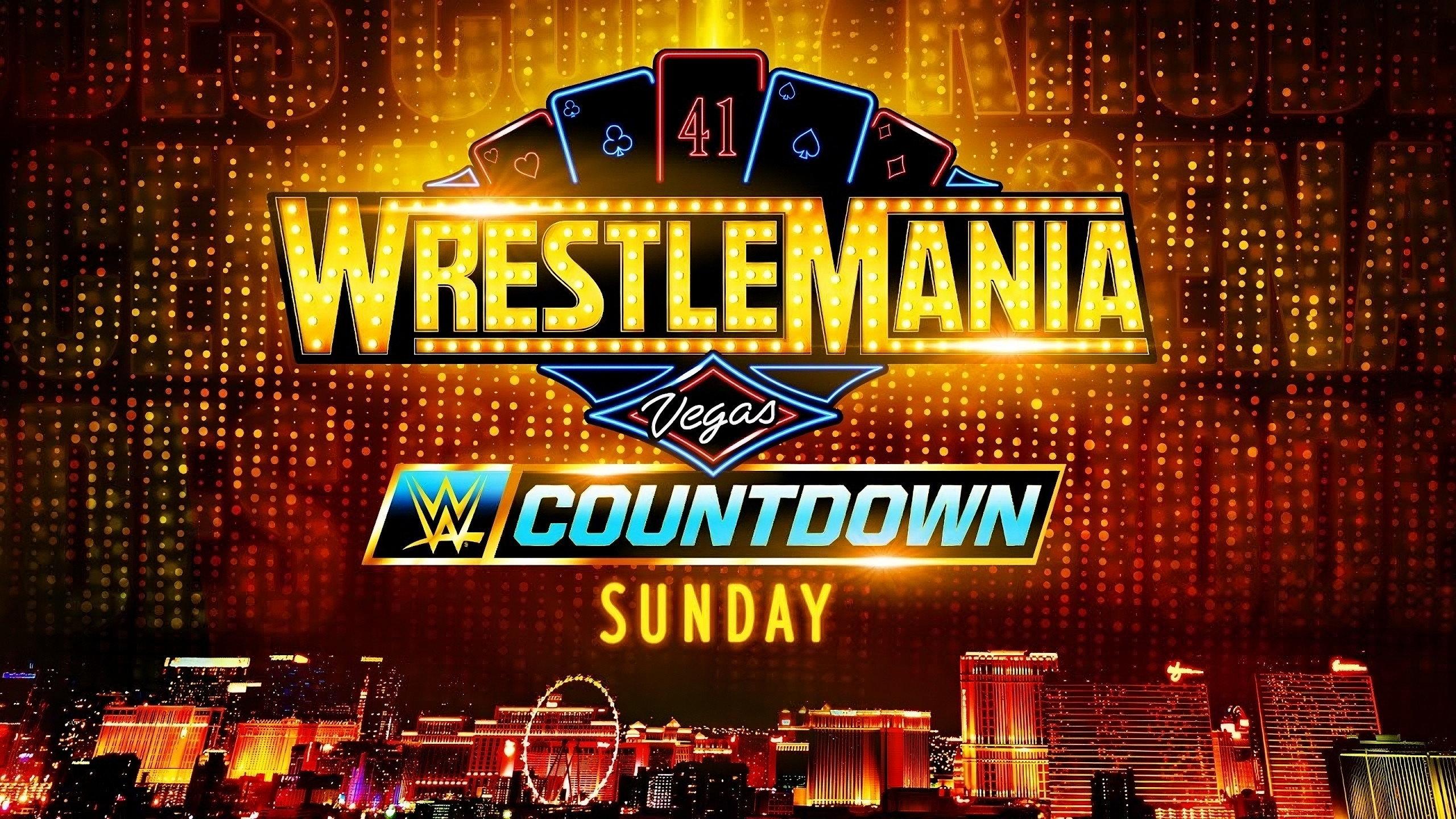 Countdown to WrestleMania 41 Sunday 2025 movie scene