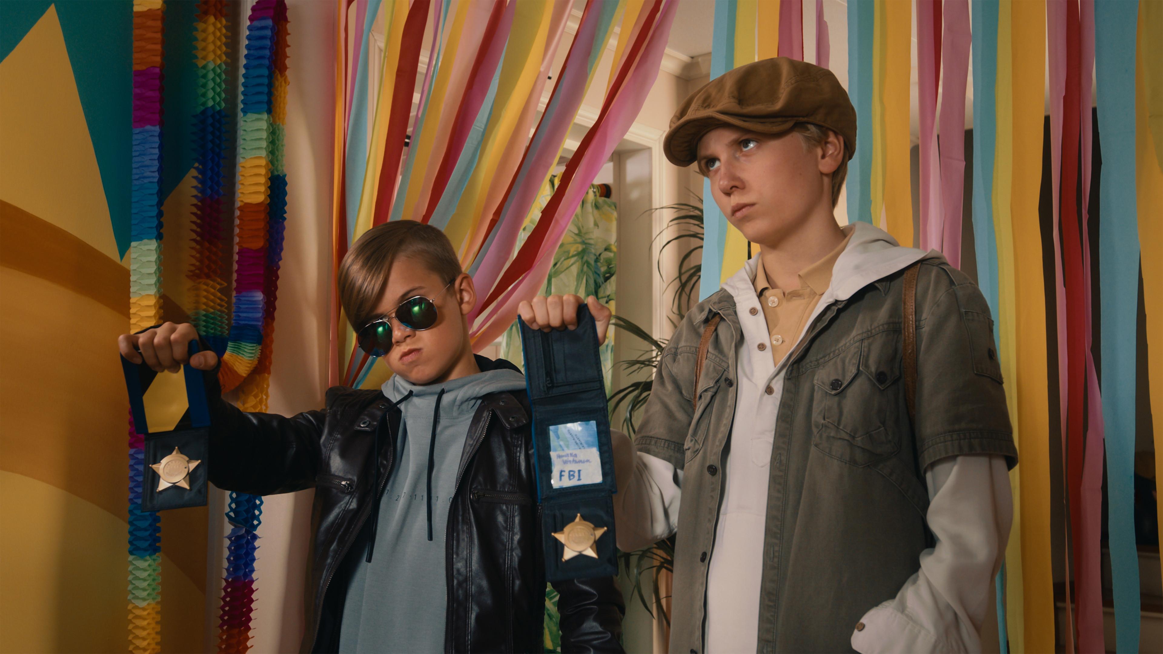 Henkka & Kivimutka Detective Agency 2022 movie scene