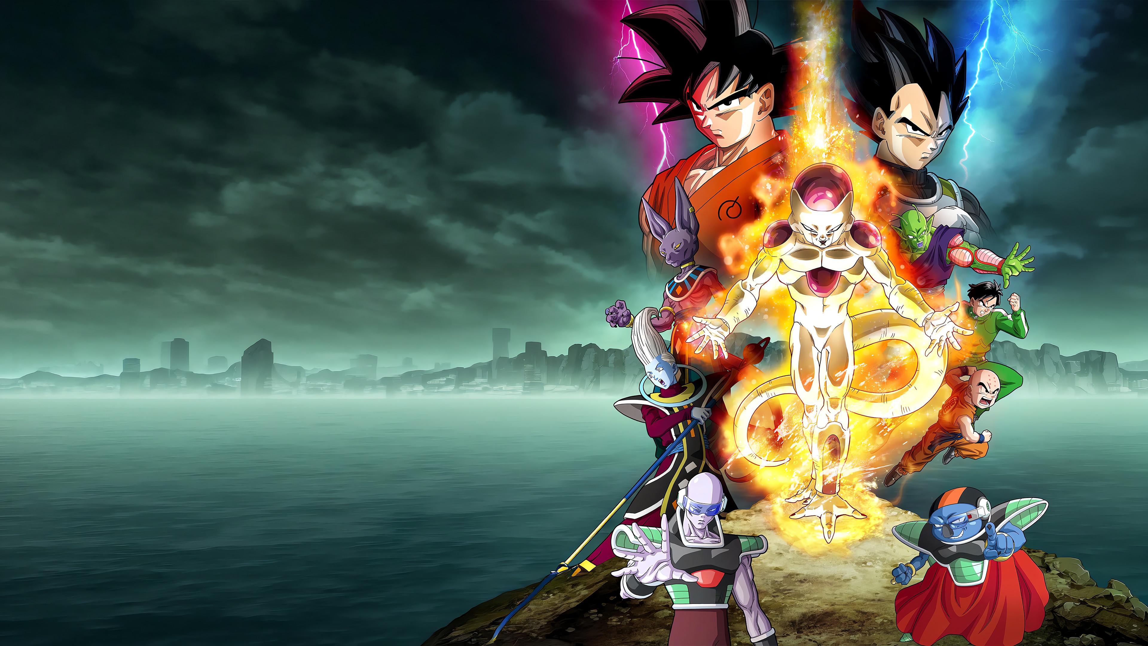 Dragon Ball Z: Resurrection 'F' 2015 movie scene
