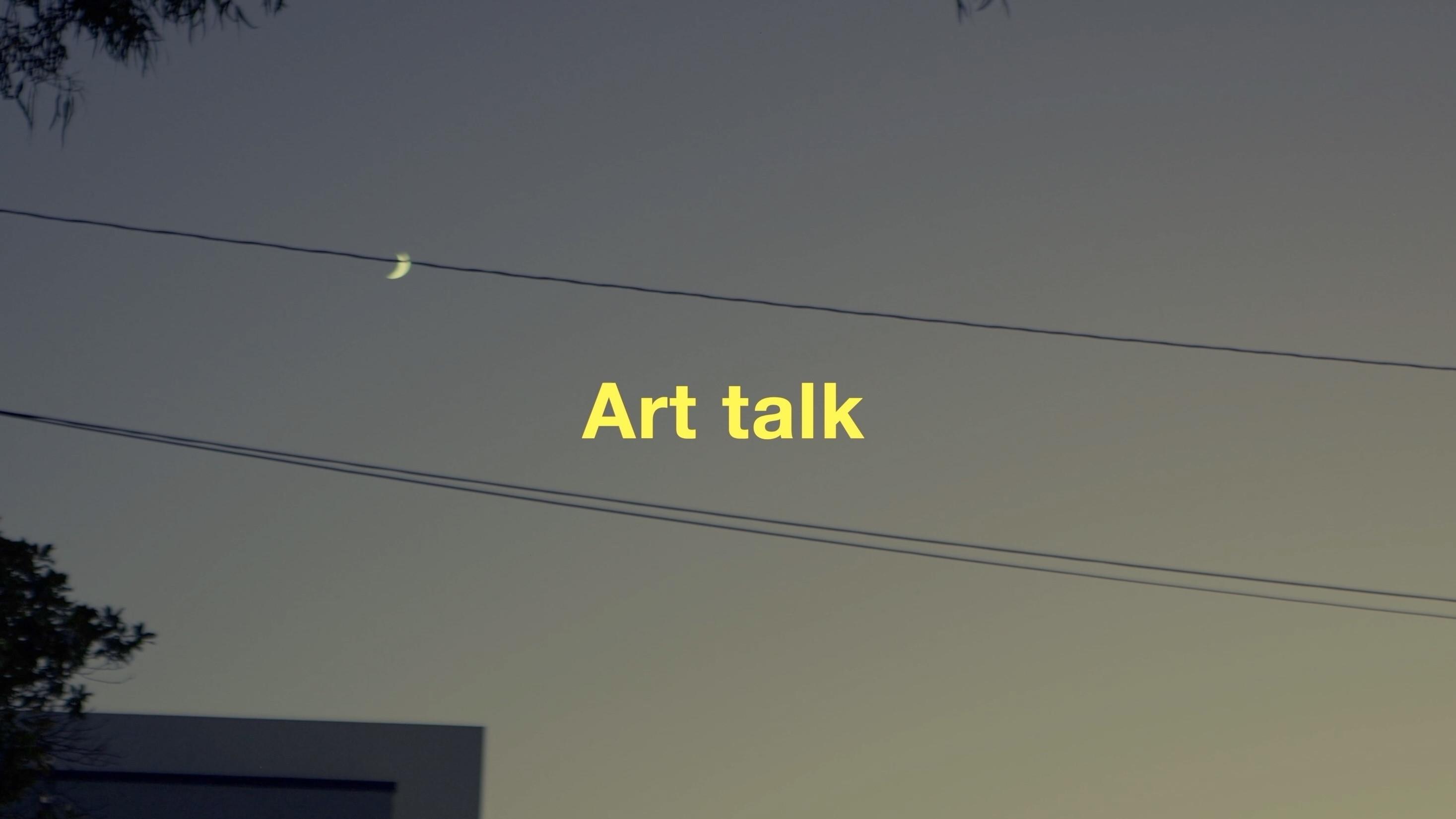 Art Talk 2024 movie scene
