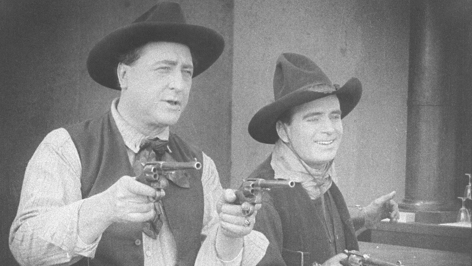 The Good Bad-Man 1916 movie scene