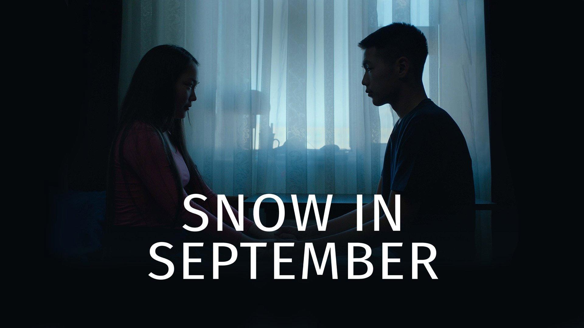 Snow in September 2022 movie scene