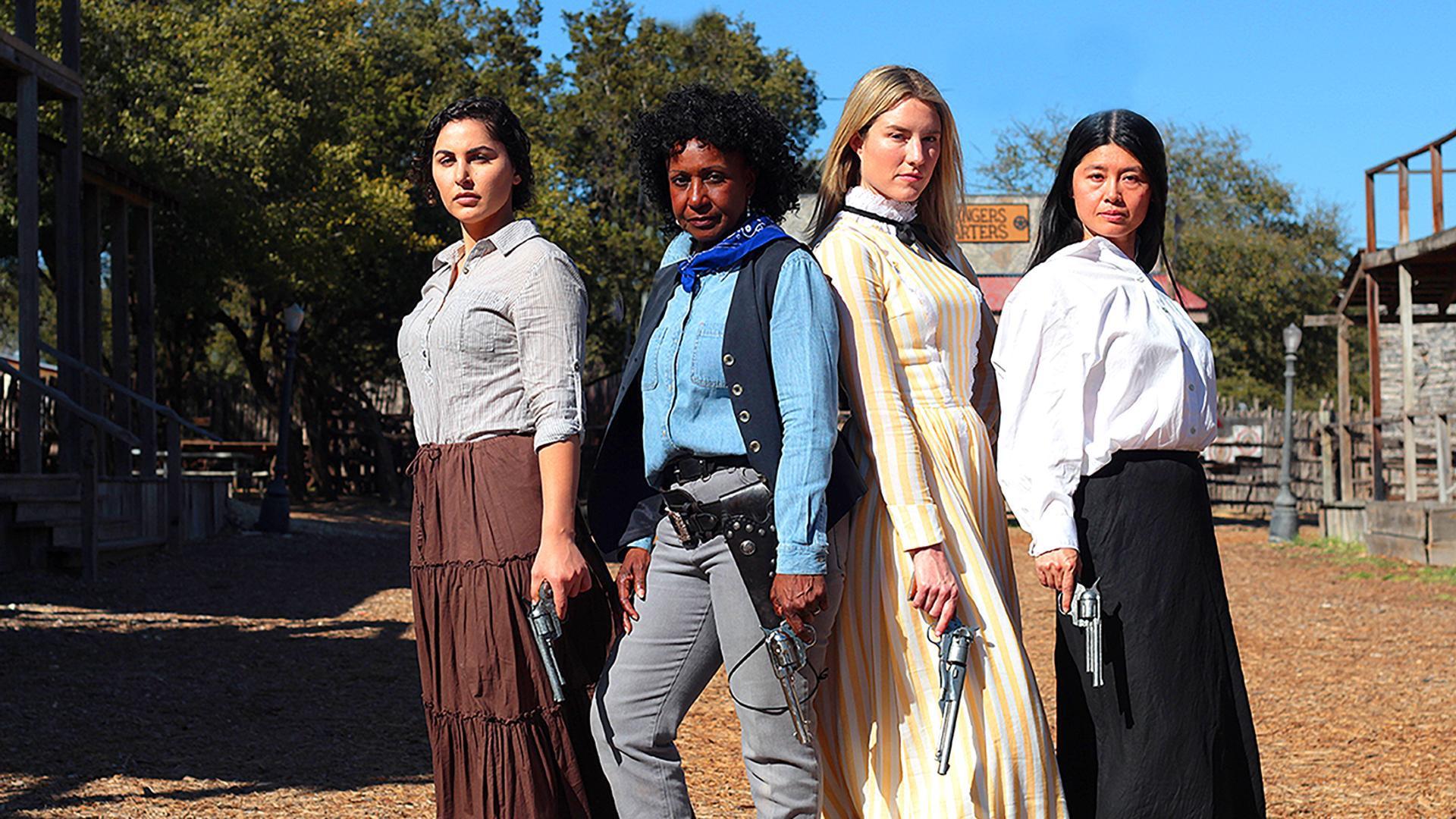 Reina of the West 2022 movie scene