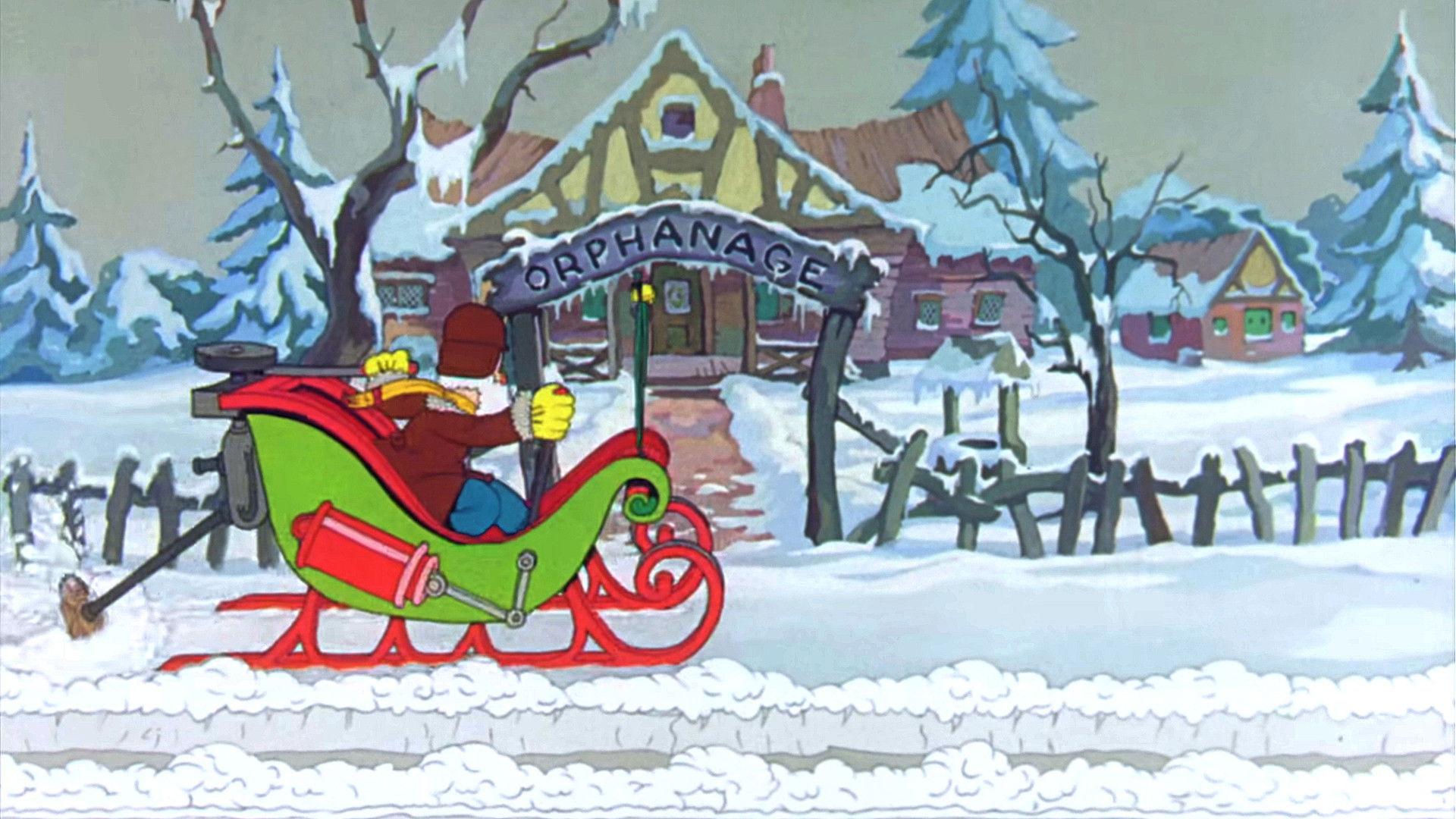Christmas Comes But Once a Year 1936 movie scene