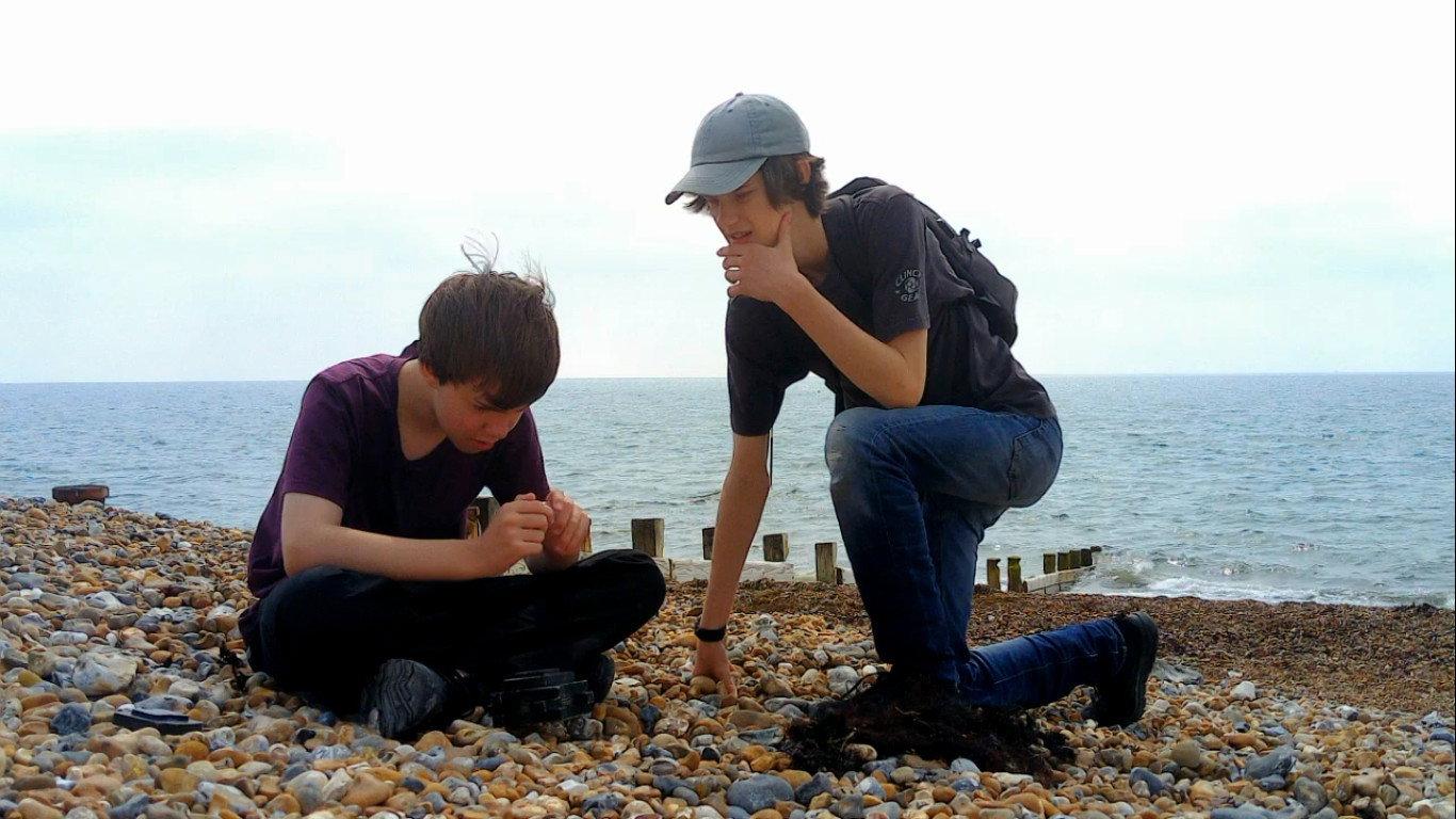 Enemy at the Beach 2022 movie scene