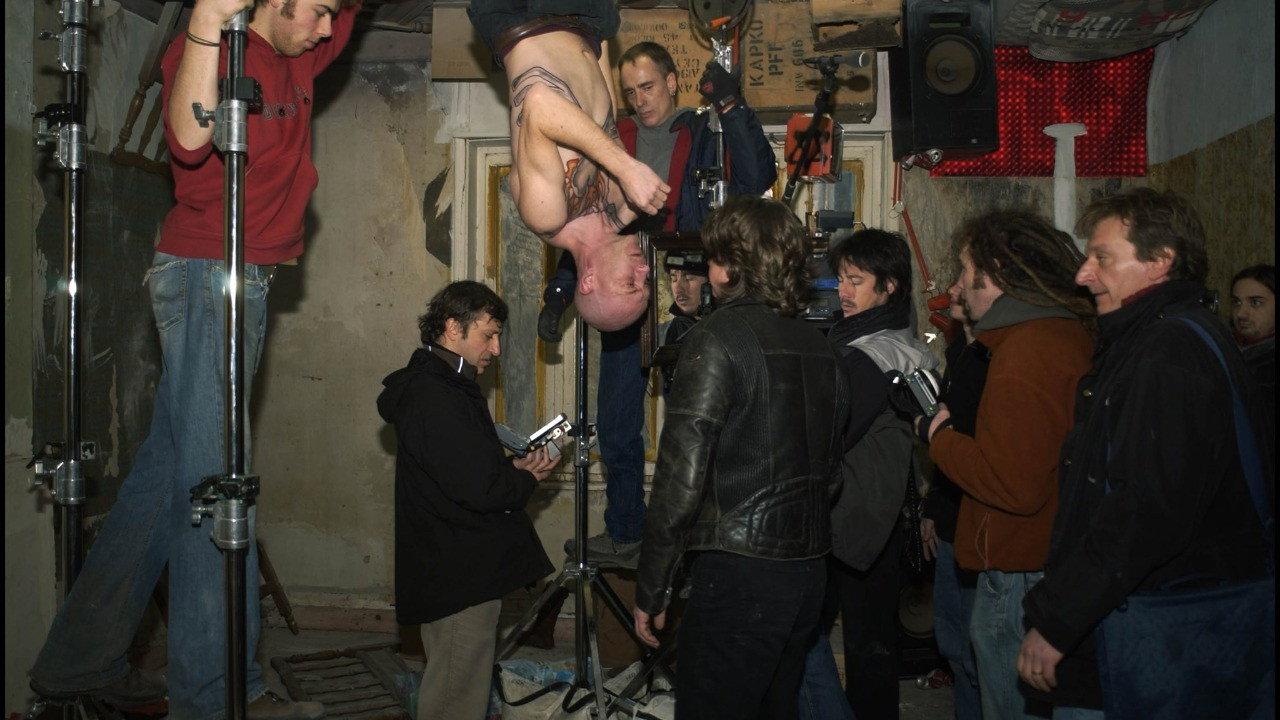 The Making Of "Ex Drummer" 2025 movie scene