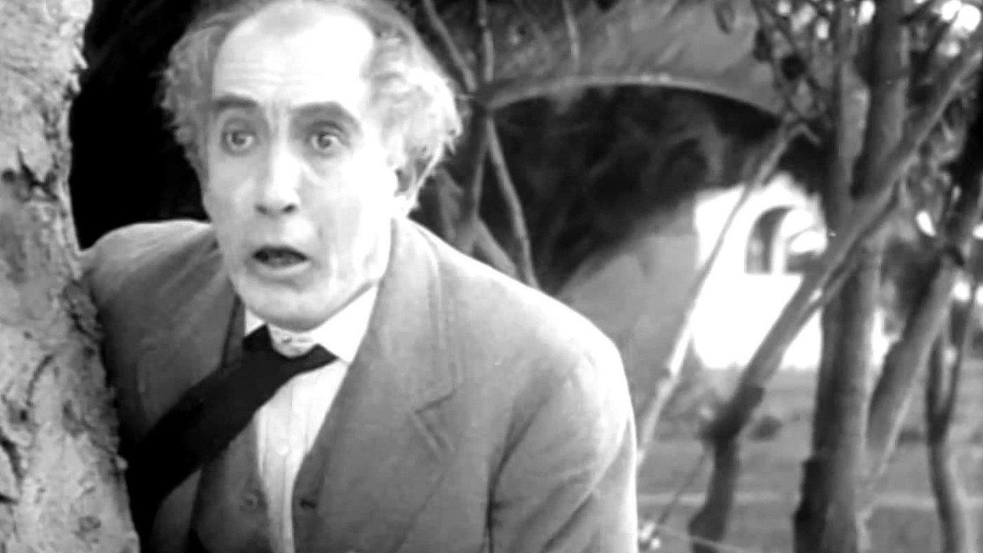 The House of Darkness 1913 movie scene