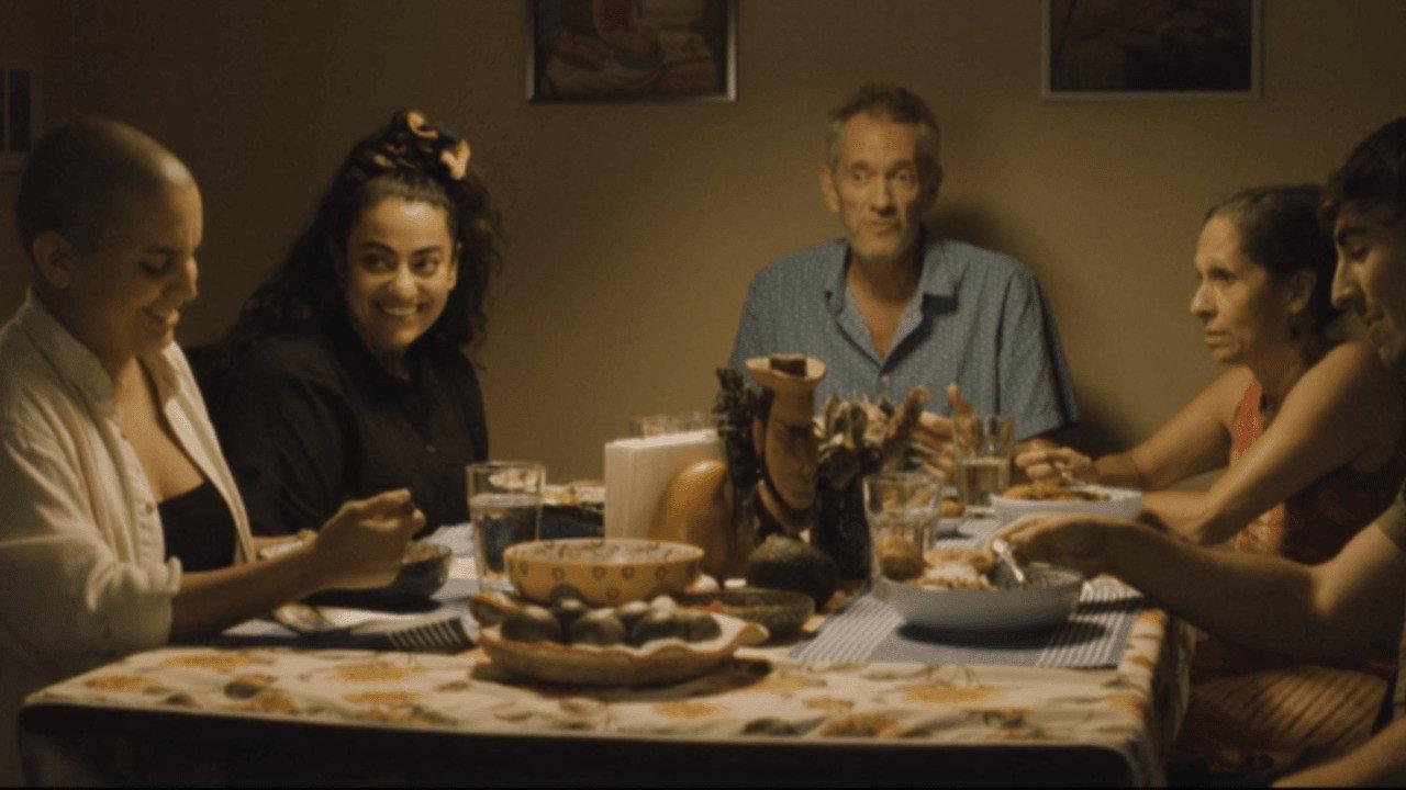 Rachel and Raha 2023 movie scene