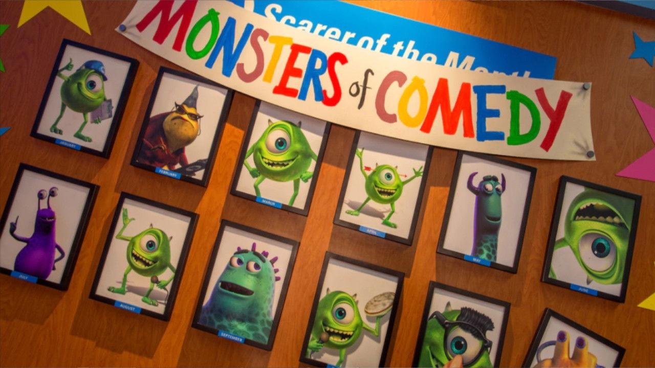 Monsters, Inc. Laugh Floor 2007 movie scene