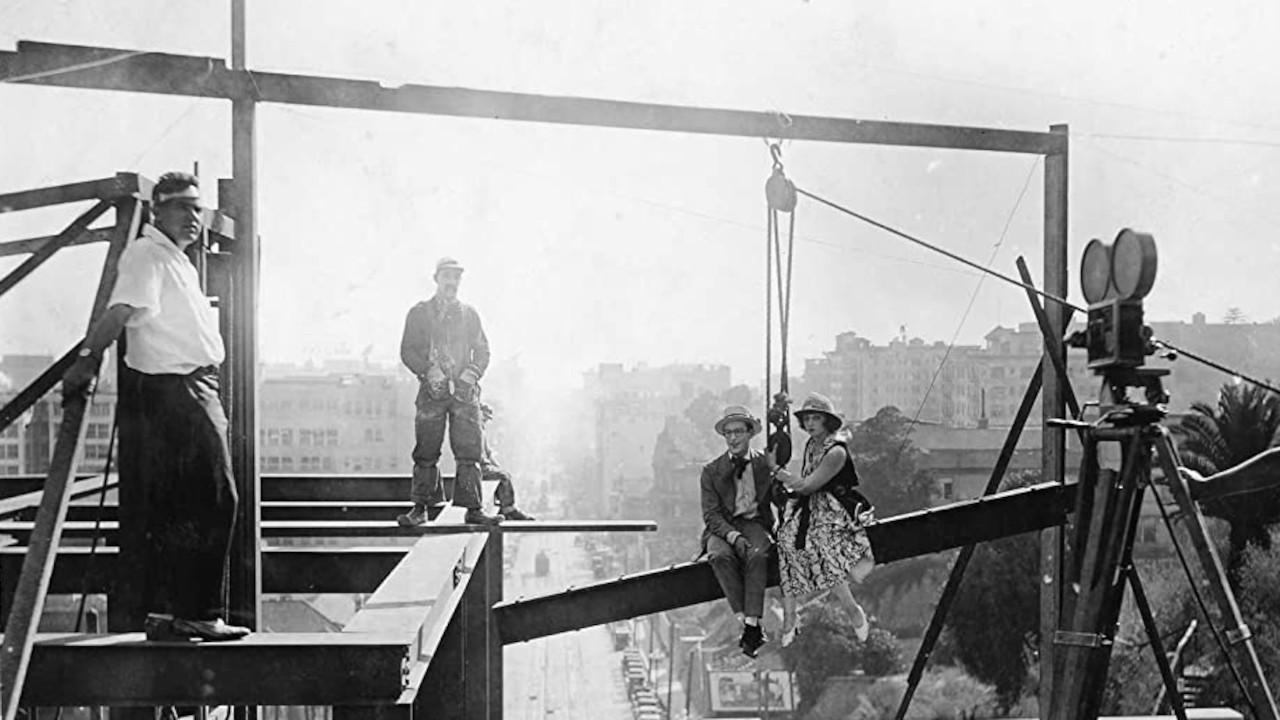 Look Out Below 1919 movie scene
