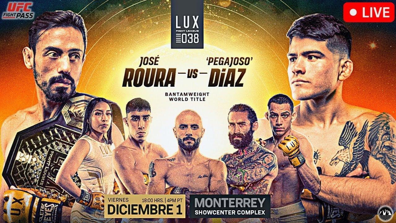 LUX Fight League 38 2023 movie scene