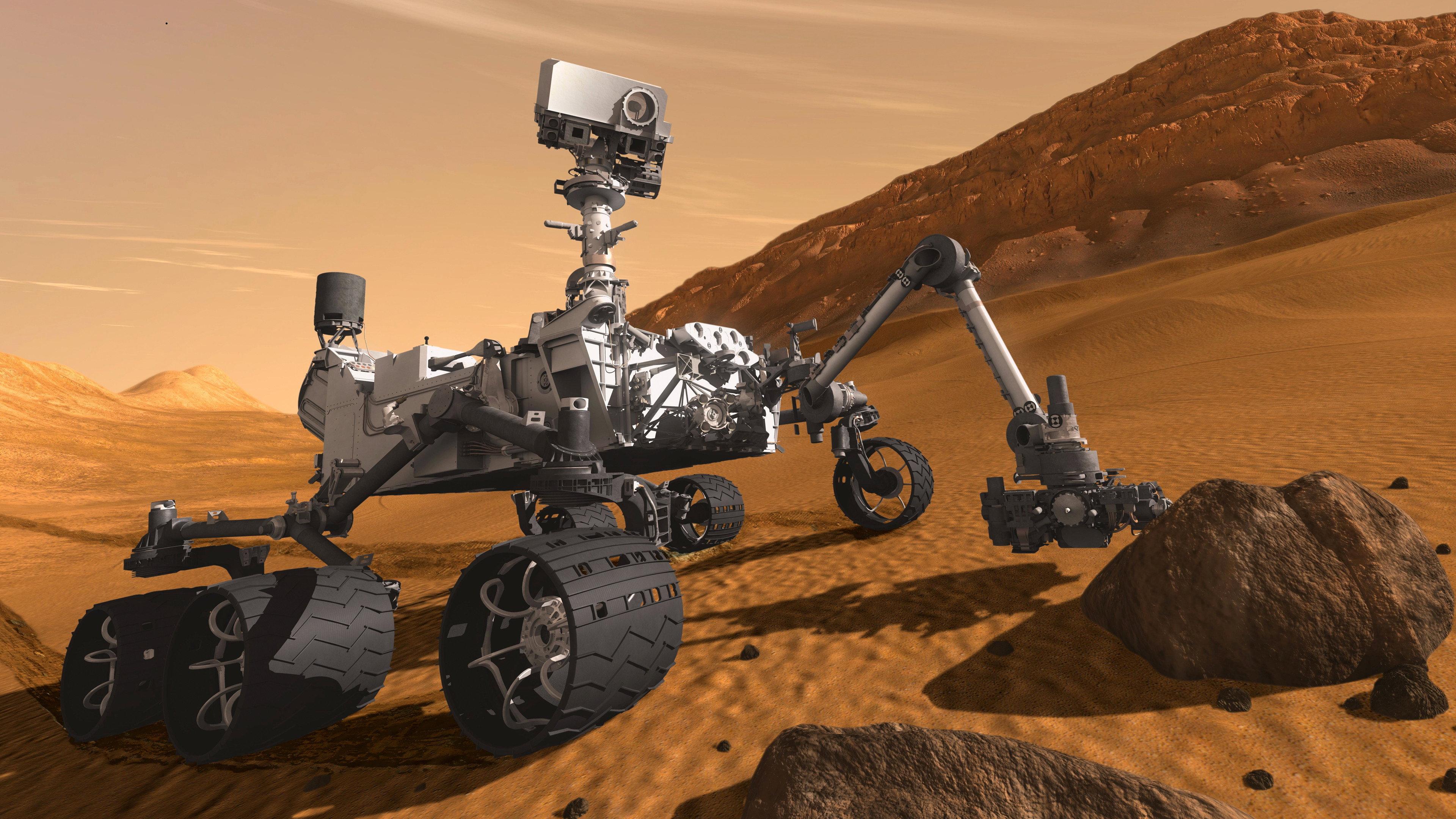 Curiosity: Life of A Mars Rover 2018 movie scene