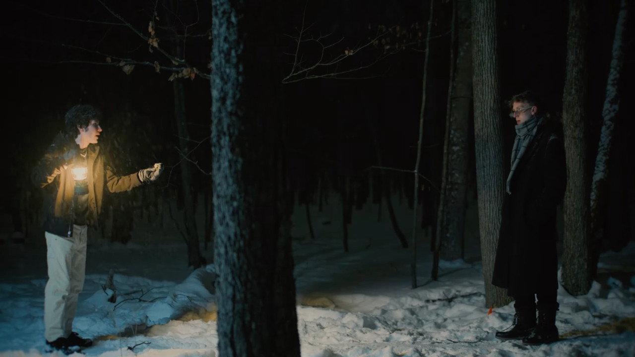 At the Sight of the Dark 2026 movie scene