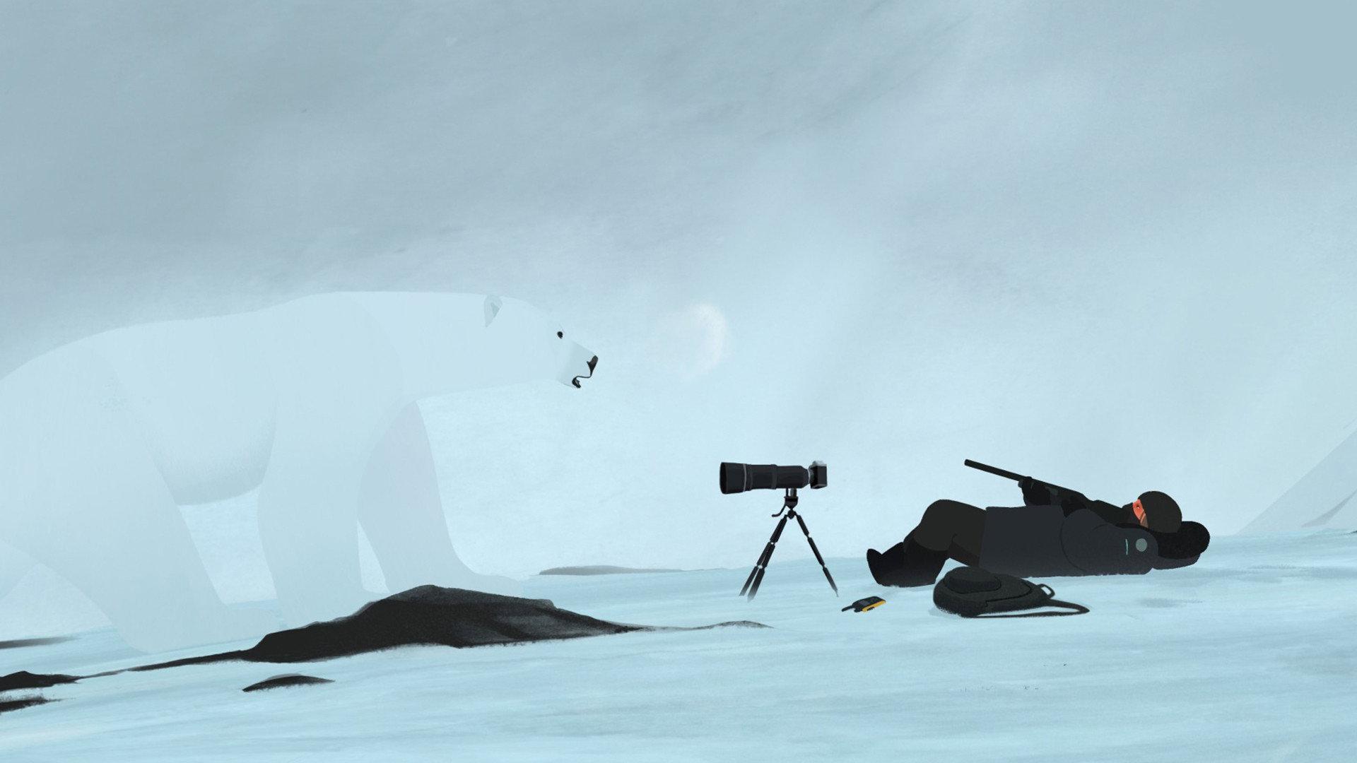 The Uncertain Snow 2021 movie scene