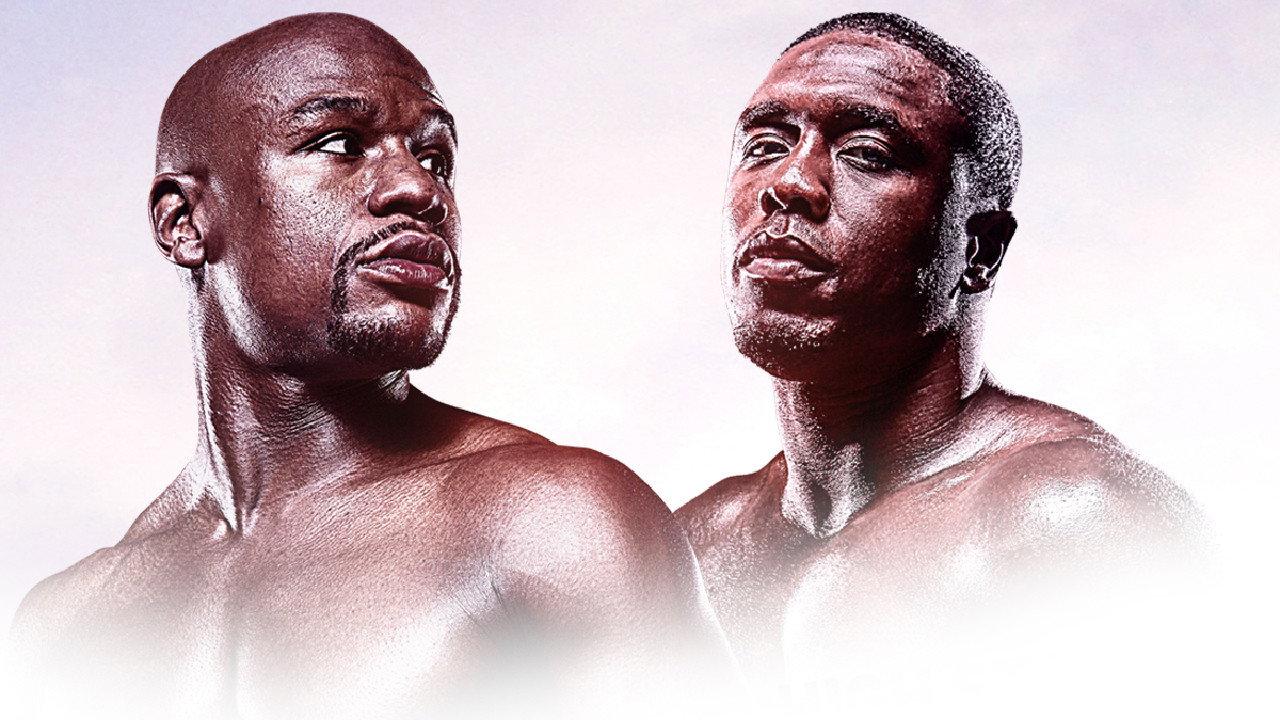 Floyd Mayweather Jr. vs. Andre Berto 2015 movie scene
