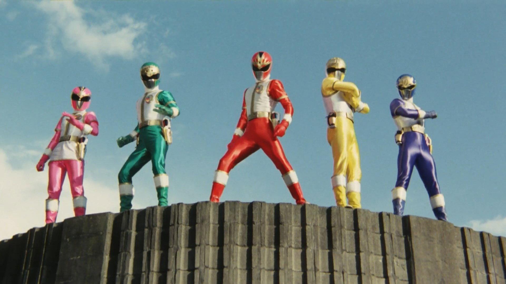 Gosei Sentai Dairanger: The Movie 1993 movie scene