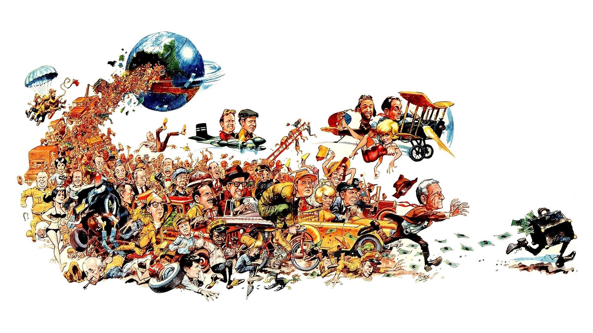 It's a Mad, Mad, Mad, Mad World 1963 movie scene
