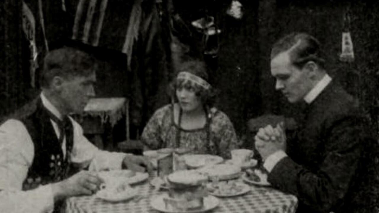 The Conversion of Frosty Blake 1915 movie scene