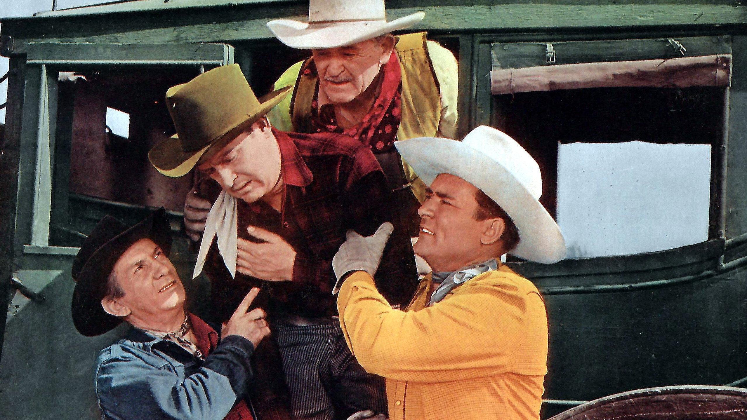 Stage to Blue River 1951 movie scene