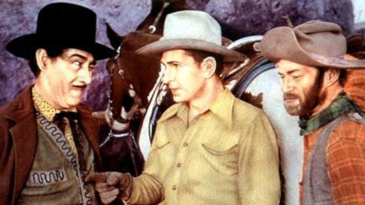 Billy the Kid's Range War 1941 movie scene