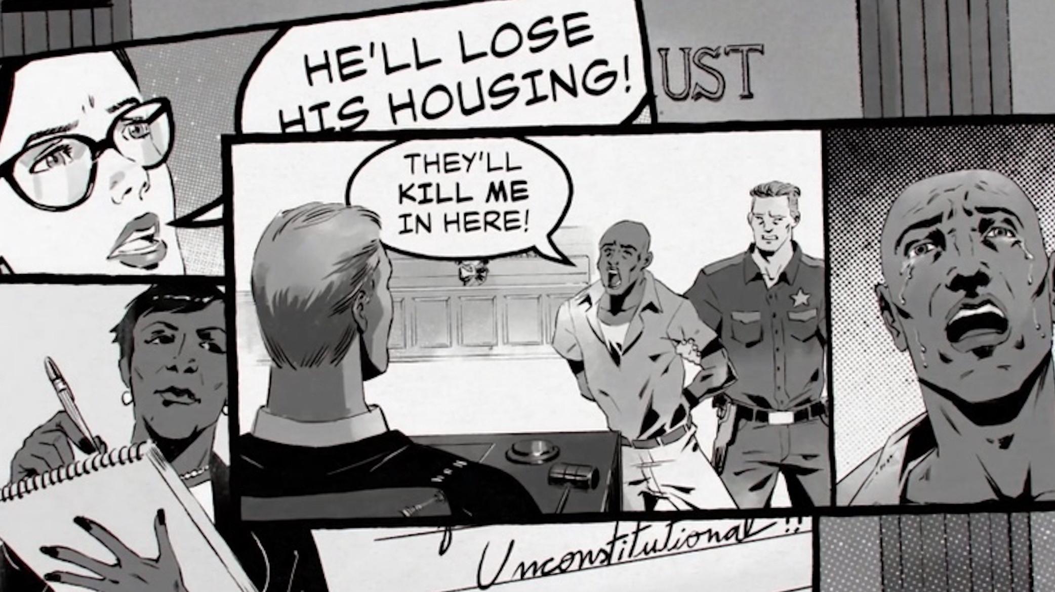 The Court Watchers 2022 movie scene