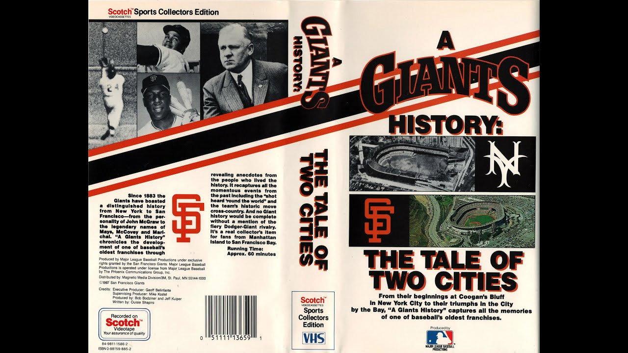 A Giants History: The Tale of Two Cities 1987 movie scene