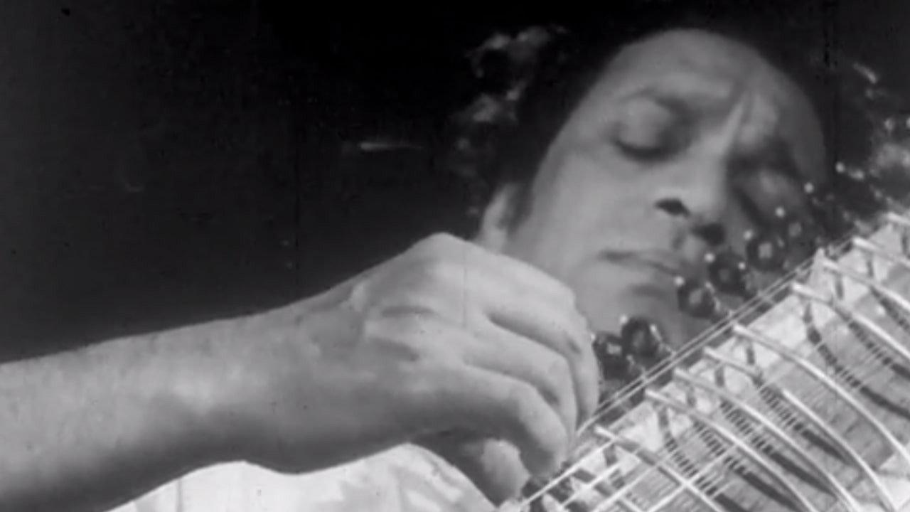 Ravi Shankar Plays a Raga 1964 movie scene