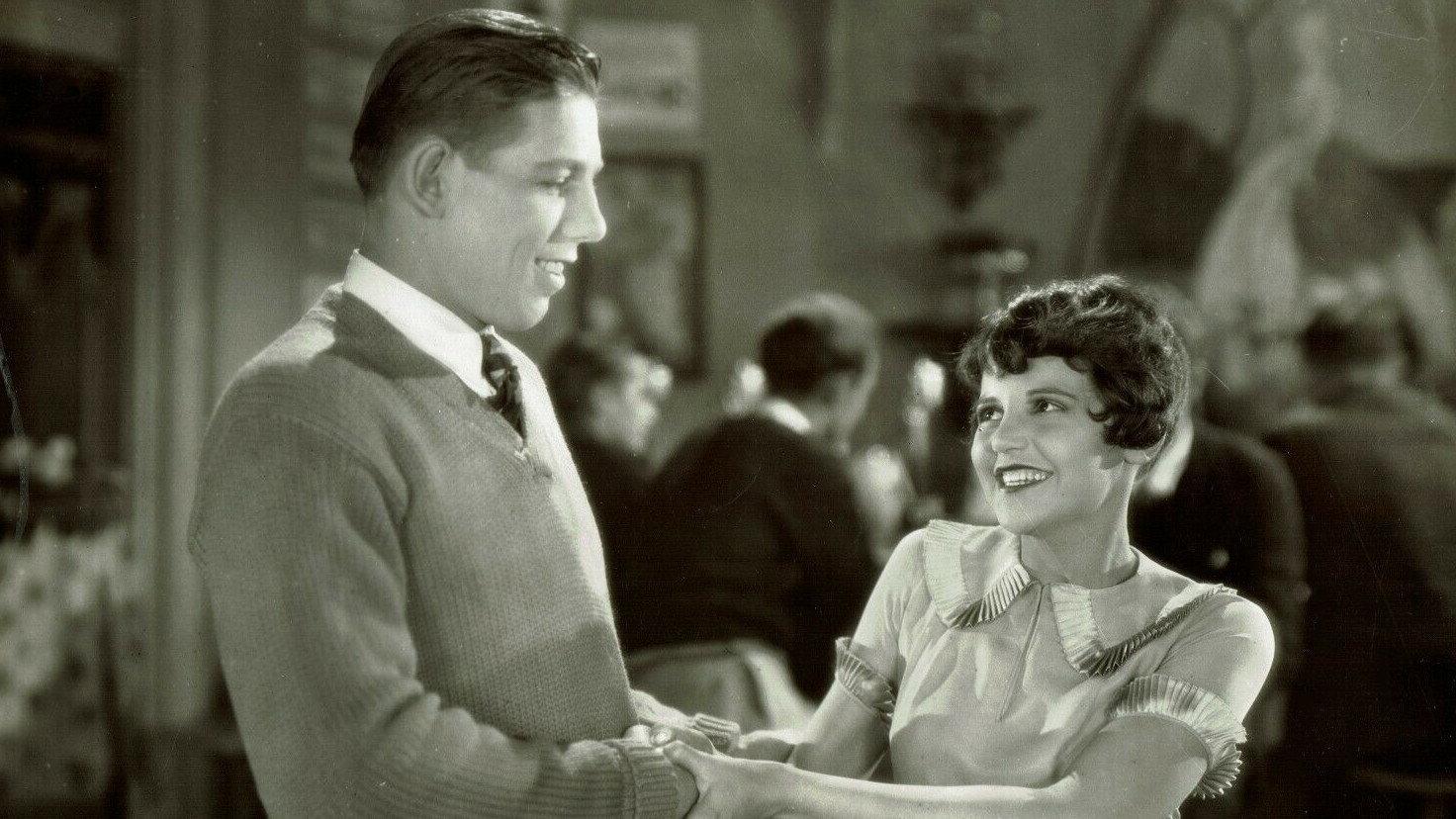 Win That Girl 1928 movie scene