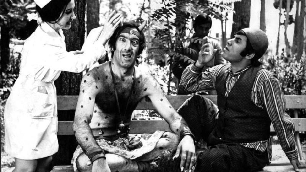 Samad and Foolad Zereh, the Ogre 1973 movie scene