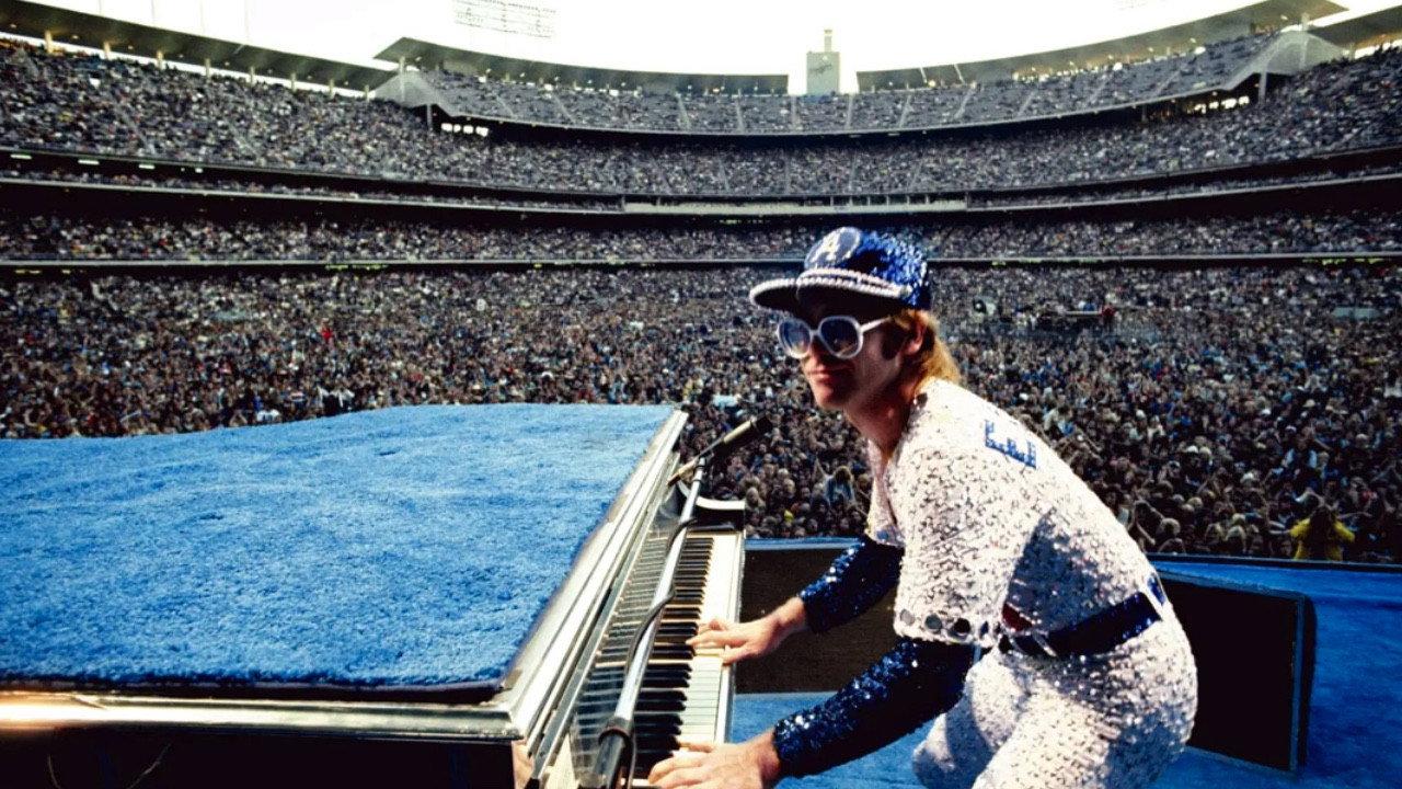 Elton John: Live at Dodger Stadium 1975 movie scene