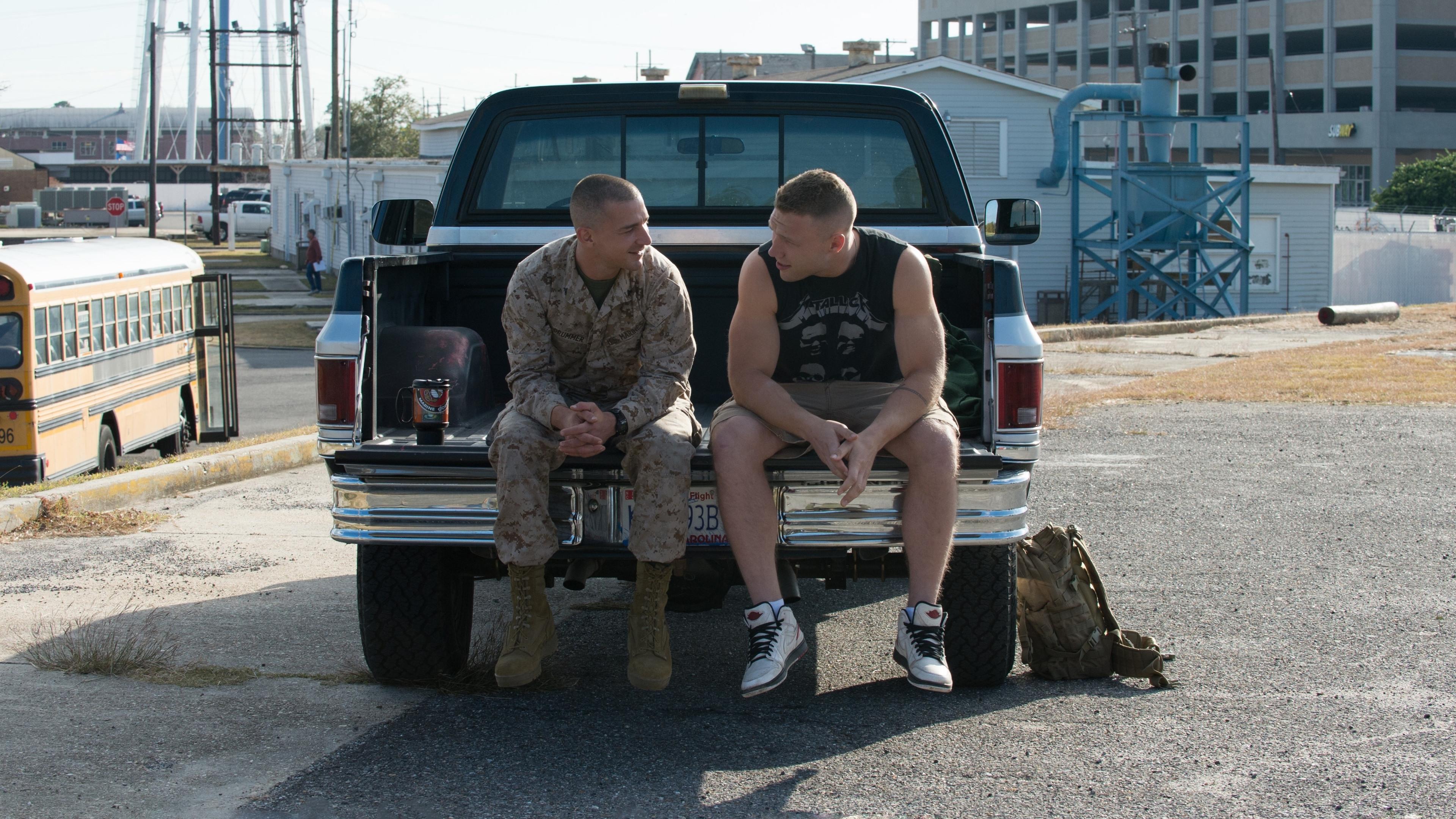 Man Down 2016 movie scene