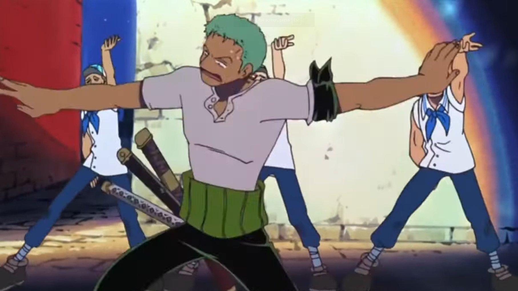 One Piece: Jango's Dance Carnival 2001 movie scene